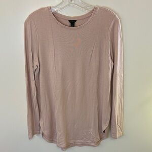 Pink Long Sleeve Sweater Top